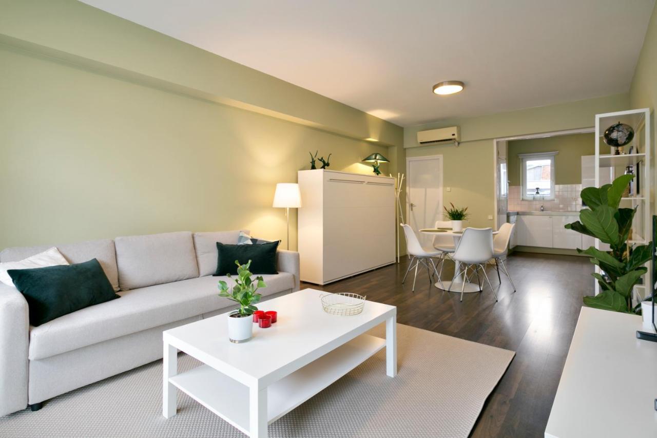 Studio In City Center With Terrace, Netflix - Wifi Antwerp Luaran gambar