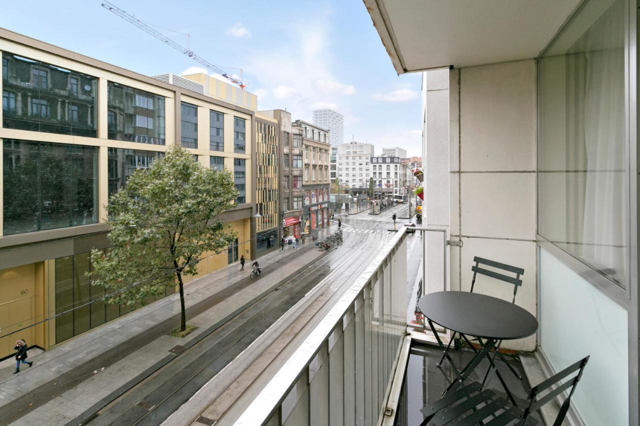 Studio In City Center With Terrace, Netflix - Wifi Antwerp Luaran gambar